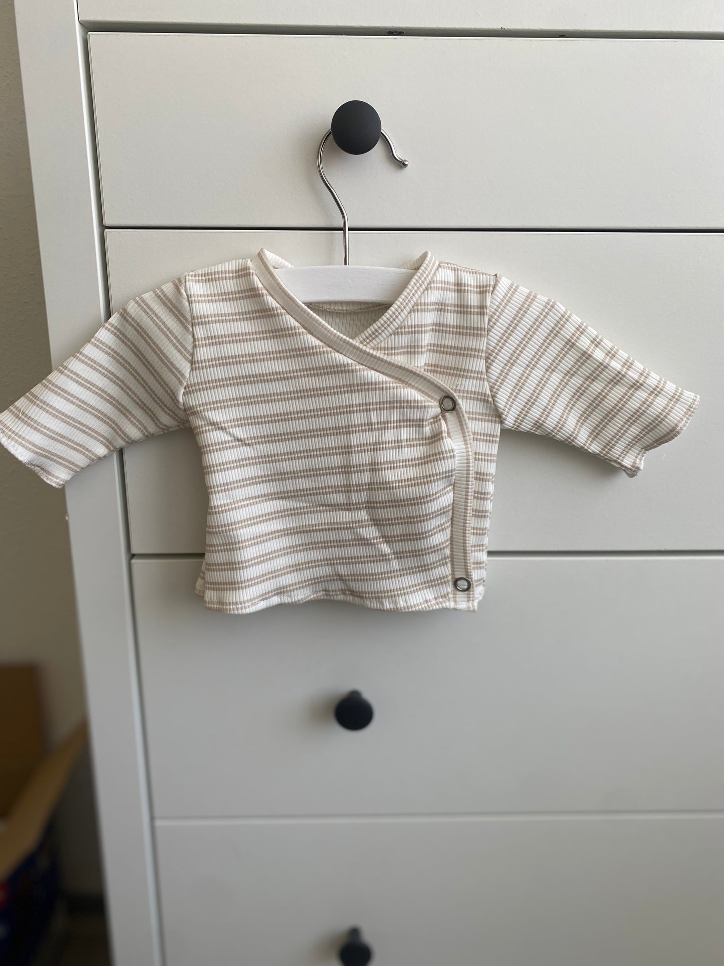 Overslag shirtje strepen