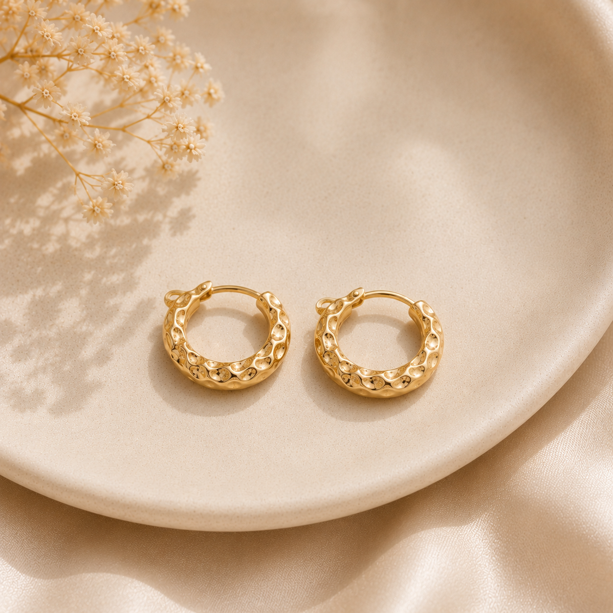 Kleine ring oorbellen